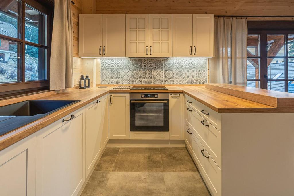 Villa Drevenica Lesanka Demänovská Dolina Esterno foto