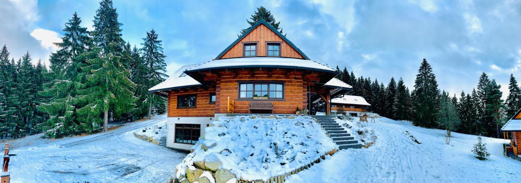 Villa Drevenica Lesanka Demänovská Dolina Esterno foto